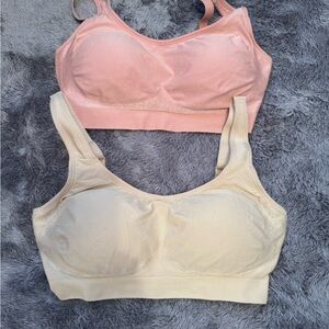 Shapermint Pink and Nude Wireless Bras Intimates